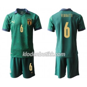 Italia Verratti 6 Barn Tredjedraktsett Euro 2020 Kortermet (+ Korte bukser)